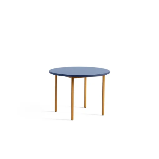 HAY Two-Colour SpisebordØ105 Ochre/Blue