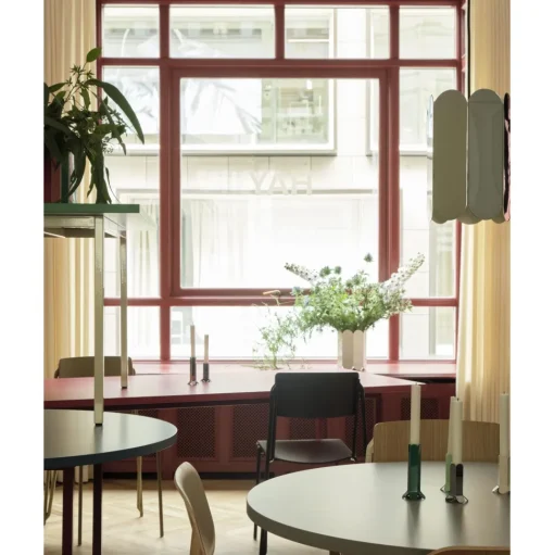 HAY Two-Colour SpisebordØ120 Ochre/Light Grey