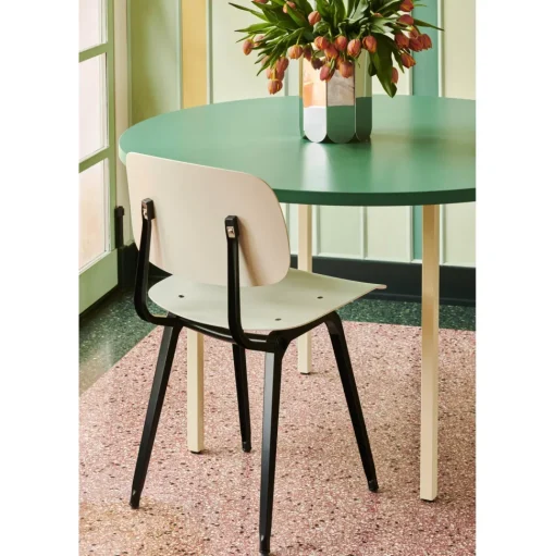 HAY Two-Colour SpisebordØ120 Ochre/Light Grey