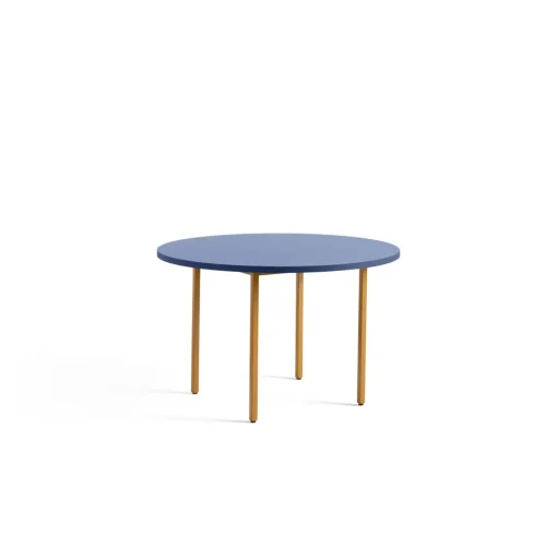 HAY Two-Colour SpisebordØ120 Ochre/Blue