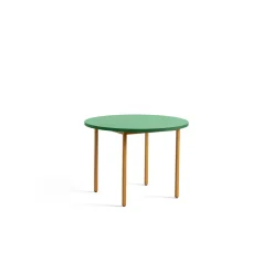 HAY Two-Colour SpisebordØ105 Ochre/Green Mint