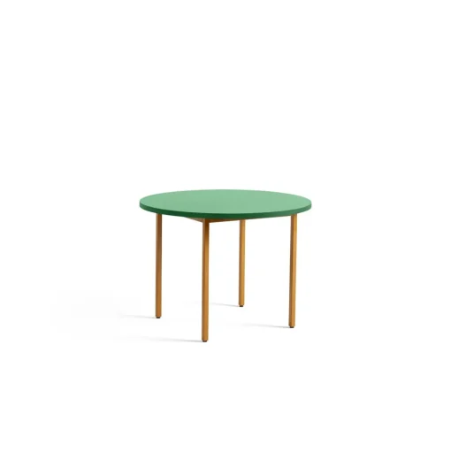 HAY Two-Colour SpisebordØ105 Ochre/Green Mint