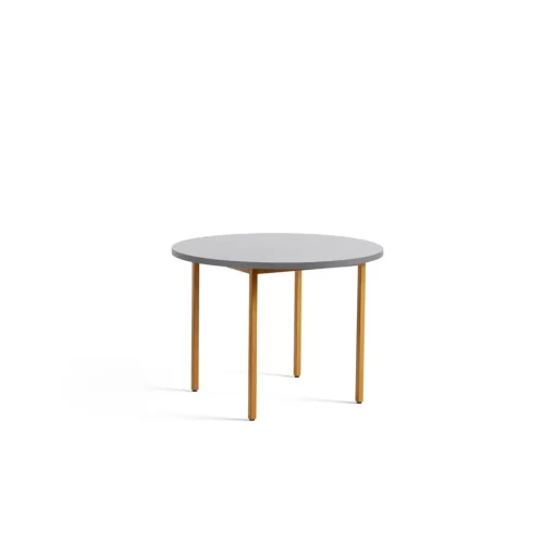 HAY Two-Colour SpisebordØ105 Ochre/Light Grey