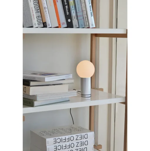 HAY Woody Shelving 2.0 Reol Høj Smokey Grey/Stål