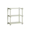HAY Woody Shelving 2.0 Reol Lille Smokey Grey/Stål
