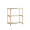 HAY Woody Shelving 2.0 Reol Lille Almond White/Glas