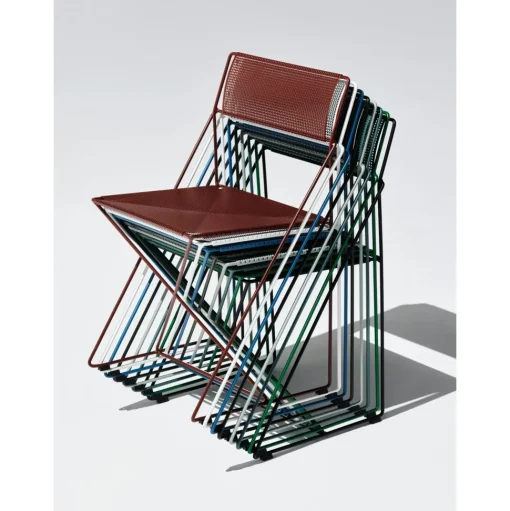 HAY X-Line Stol Krom/Iron Red