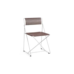 HAY X-Line Stol Pulverlakeret Stål/Iron Red