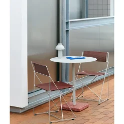 HAY X-Line Stol Pulverlakeret Stål/Iron Red