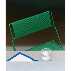 HAY X-Line Stol Pulverlakeret Stål/Leek Green