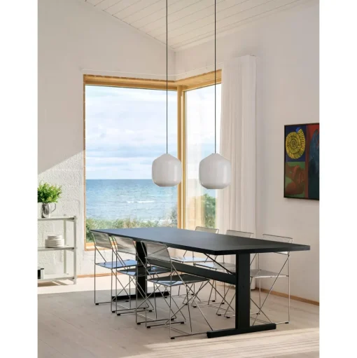 HAY X-Line Stol Pulverlakeret Stål/Leek Green