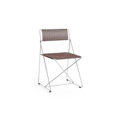 HAY X-Line Stol Varmgalvaniseret Stål/Iron Red