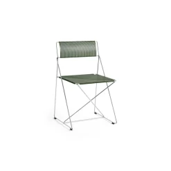 HAY X-Line Stol Varmgalvaniseret Stål/Autumn Green