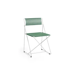 HAY X-Line Stol Varmgalvaniseret Stål/Leek Green