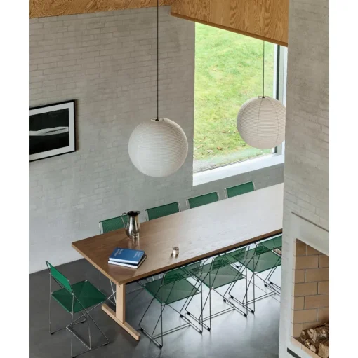 HAY X-Line Stol Varmgalvaniseret Stål/Leek Green