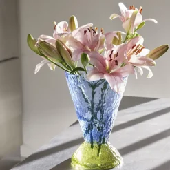 Hübsch Abyss Vase Blå