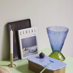 Hübsch Abyss Vase Blå
