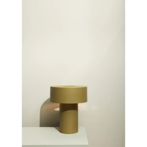 Hübsch Aki Bordlampe Khaki