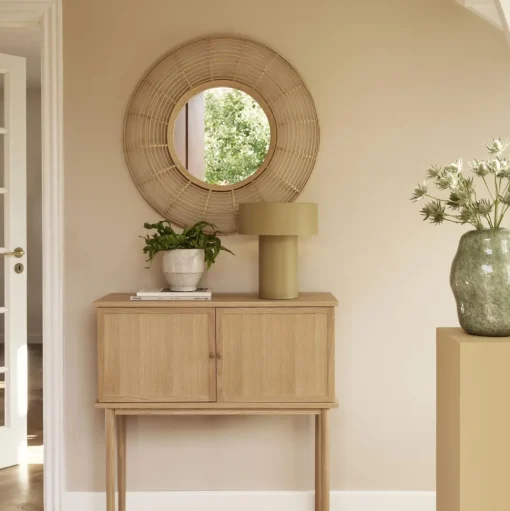 Hübsch Aki Bordlampe Khaki