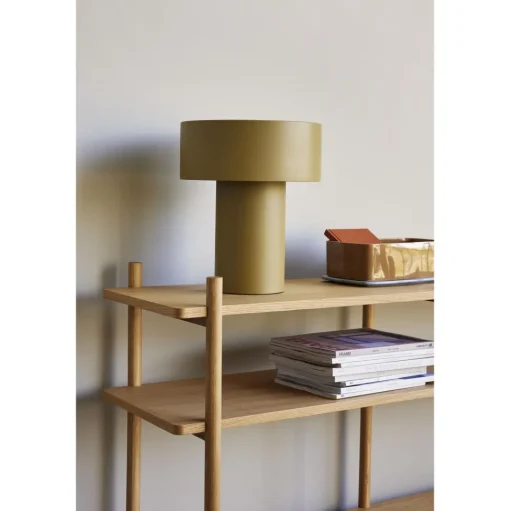 Hübsch Aki Bordlampe Khaki