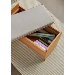Hübsch AtYourFeet Gulvtáppe Beige/Grå/Lyseblå/Sand/Gul