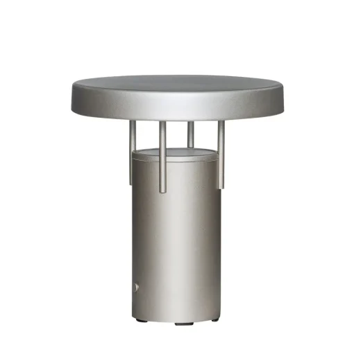 Hübsch BringMe Transportabel Lampe Mini Metallic Sand