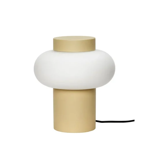 Hübsch Camp Bordlampe Beige