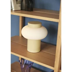Hübsch Camp Bordlampe Beige
