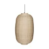 Hübsch Chand Loftslampe Oval Natur