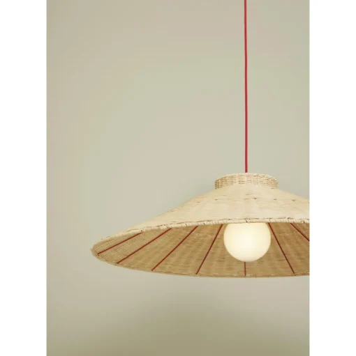 Hübsch Chand Loftslampe Trapez Natur