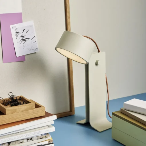 Hübsch Crea Bordlampe Sand/Orange