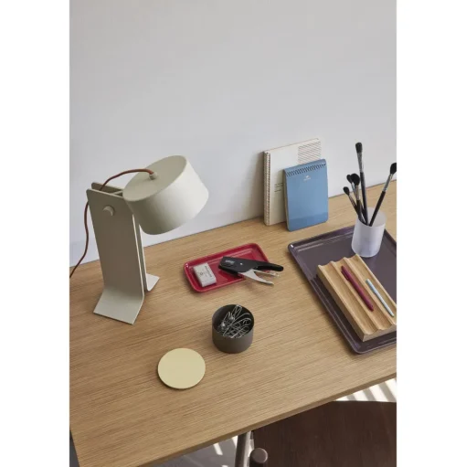 Hübsch Crea Bordlampe Sand/Orange