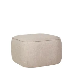 Hübsch Cube Puf Sand