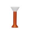 Hübsch Flash Transportabel Lampe Metallic Orange