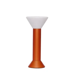 Hübsch Flash Transportabel Lampe Metallic Orange