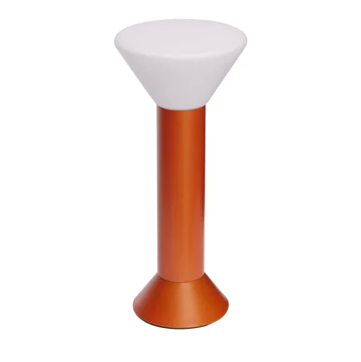 Hübsch Flash Transportabel Lampe Metallic Orange