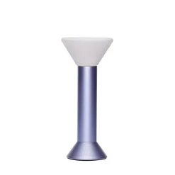 Hübsch Flash Transportabel Lampe Metallic Purple
