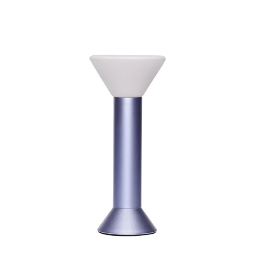 Hübsch Flash Transportabel Lampe Metallic Purple
