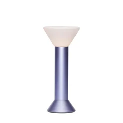 Hübsch Flash Transportabel Lampe Metallic Purple