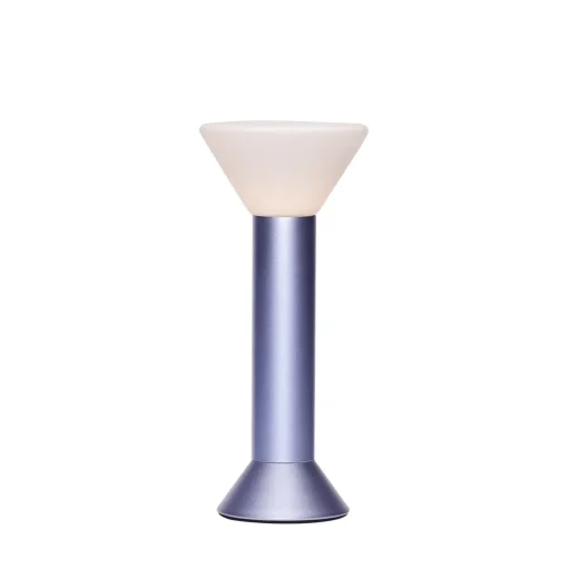 Hübsch Flash Transportabel Lampe Metallic Purple