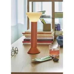 Hübsch Flash Transportabel Lampe Metallic Purple