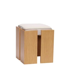 Hübsch Forma Skammel Sand/Natur