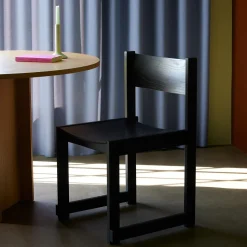 Hübsch Forma Spisebordsstol Sort