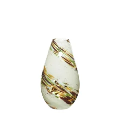 Hübsch Grove Vase Ravfarve/Brun/Grøn
