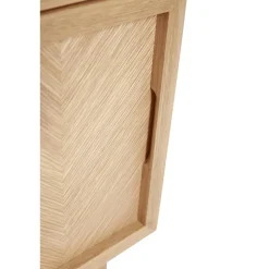 Hübsch Herringbone Sengebord Natur