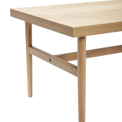 Hübsch Herringbone Sofabord Natur