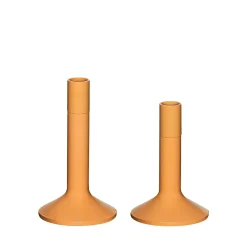 Hübsch Kindred Lysestage Sát af 2 Orange