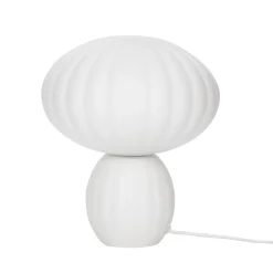 Hübsch Kumu Bordlampe Hvid