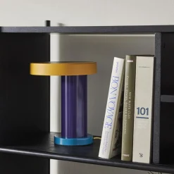 Hübsch Magic Bordlampe Lilla/Petrol/Orange/Gul
