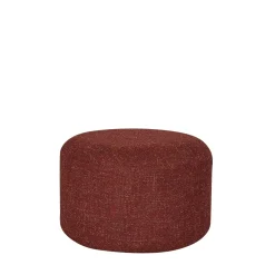 Hübsch Marshmellow Puf Lille Rød